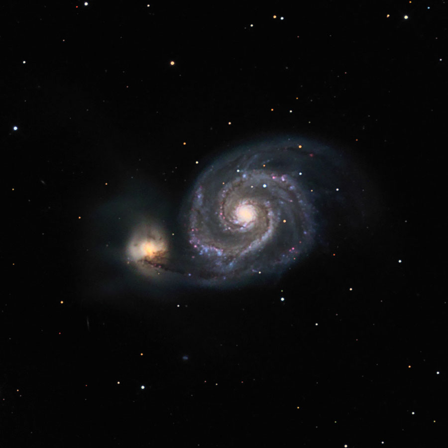 M51 Whirlpool  Galaxy